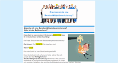 Desktop Screenshot of bu-vergleich-gratis.com